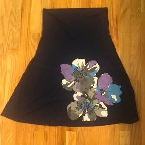 Old navy fold over waist skirt